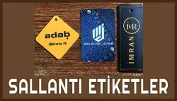 Sallantı Karton Etiket Foto Galerisi