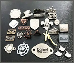 Metal aksesuar çeşitleri, tekstil, ayakkabı ve mobilya sektörleri için